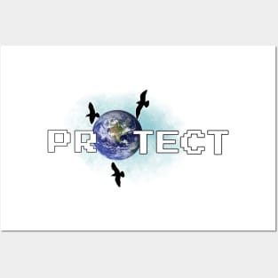 Protect EARTH Posters and Art